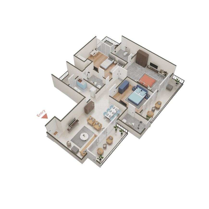 Mahagun Meadows Highrise - Image 42