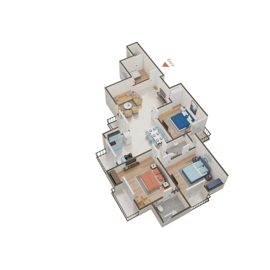 Amrapali Princely Estate - Image 72