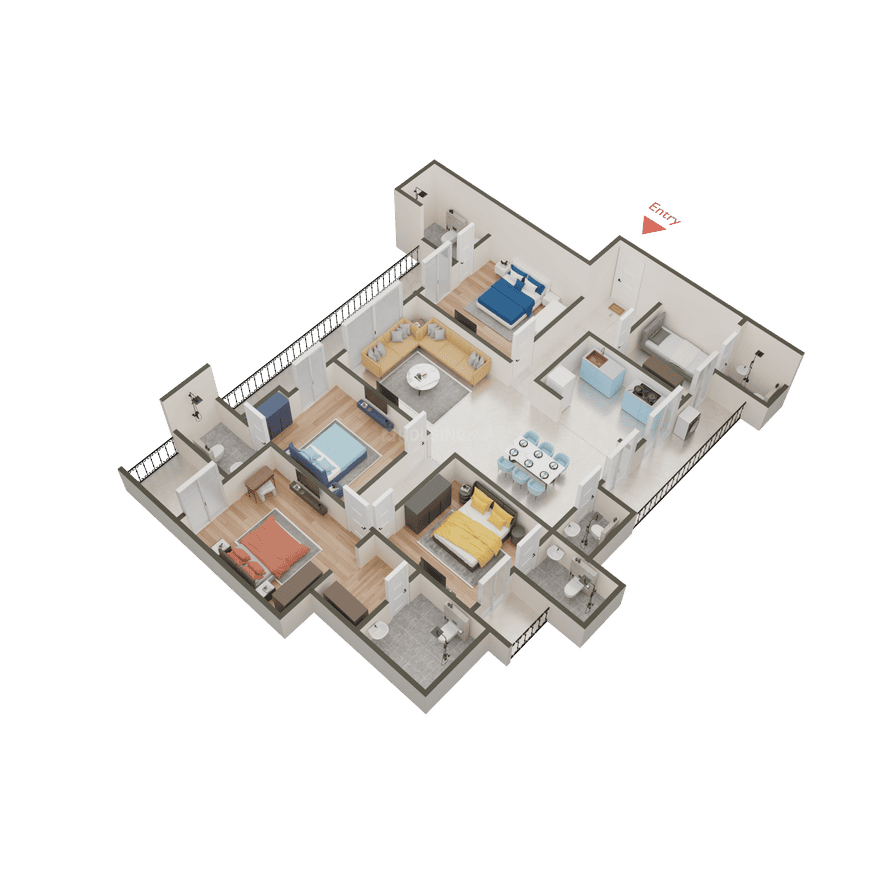 Purvanchal Royal City - Image 64