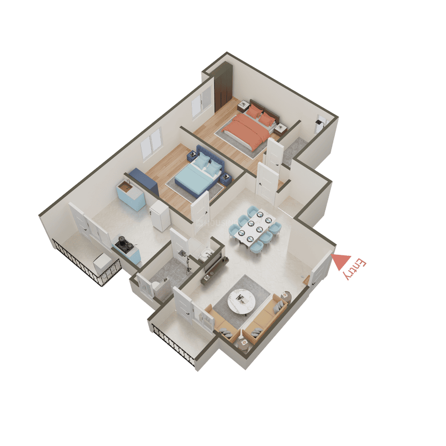 Sun Affordable Flats - Image 53