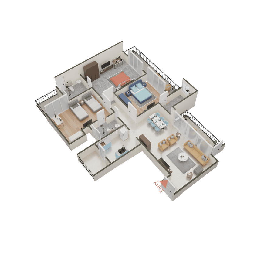 Mahagun Meadows Highrise - Image 41