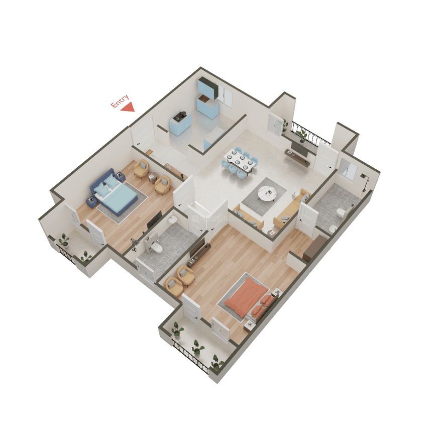 Ansal Fairway Apartment - Image 5