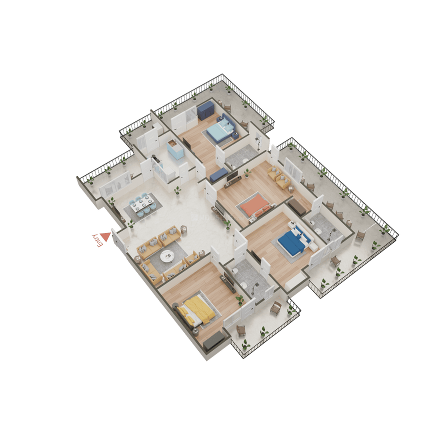 Orchid The Consulate Apartment - Image 36