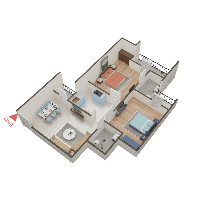 Gaursons Gaur City 1st Avenue - Image 44