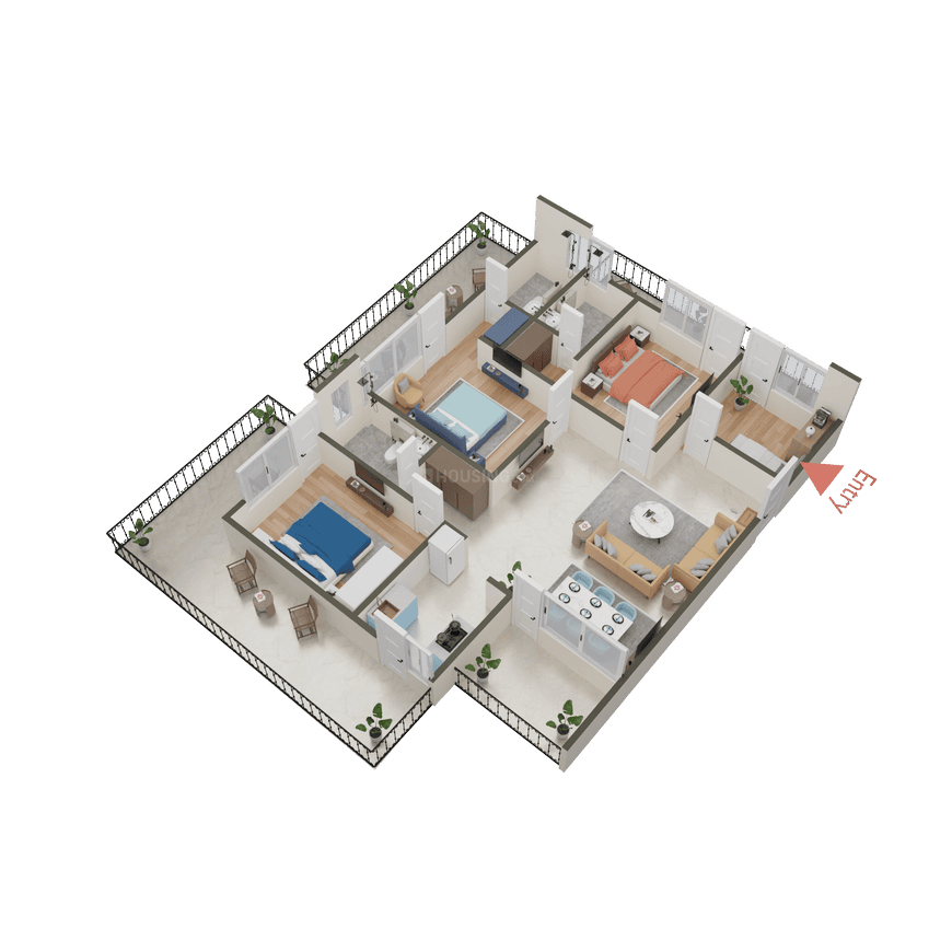 Orchid The Consulate Apartment - Image 31