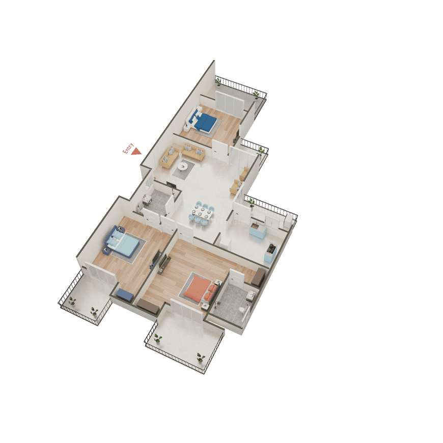 Ajnara Klock Tower - Image 37