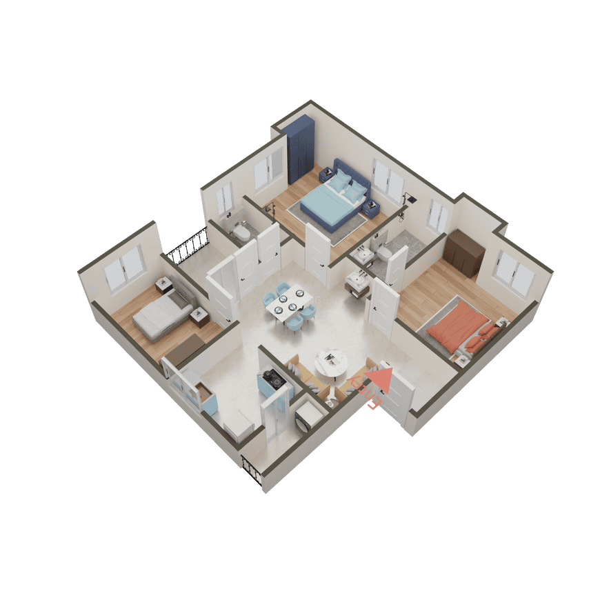 Sun Affordable Flats - Image 50