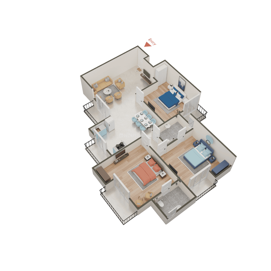 Amrapali Princely Estate - Image 64