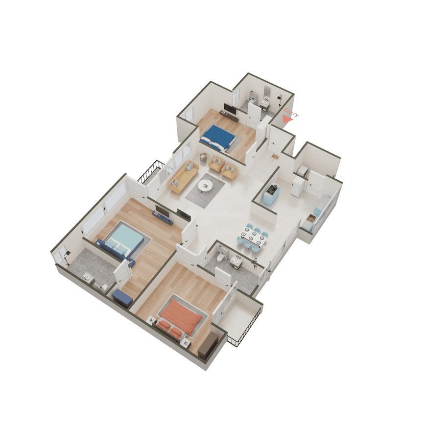 Jaypee Kensington Park Apartments - Image 38