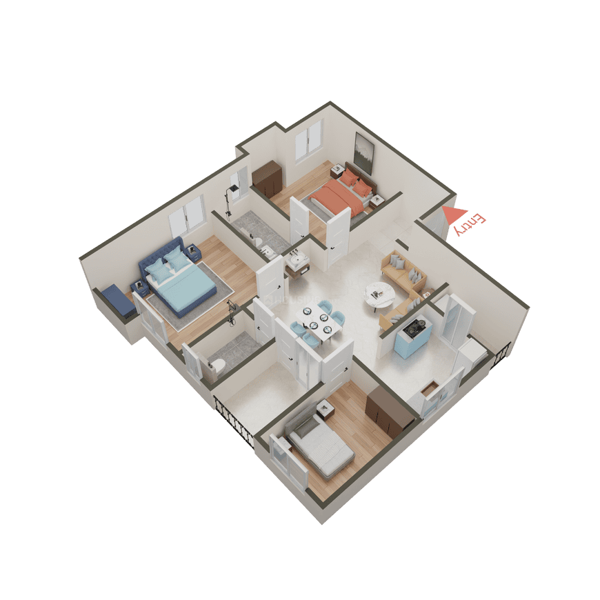 Sun Affordable Flats - Image 49