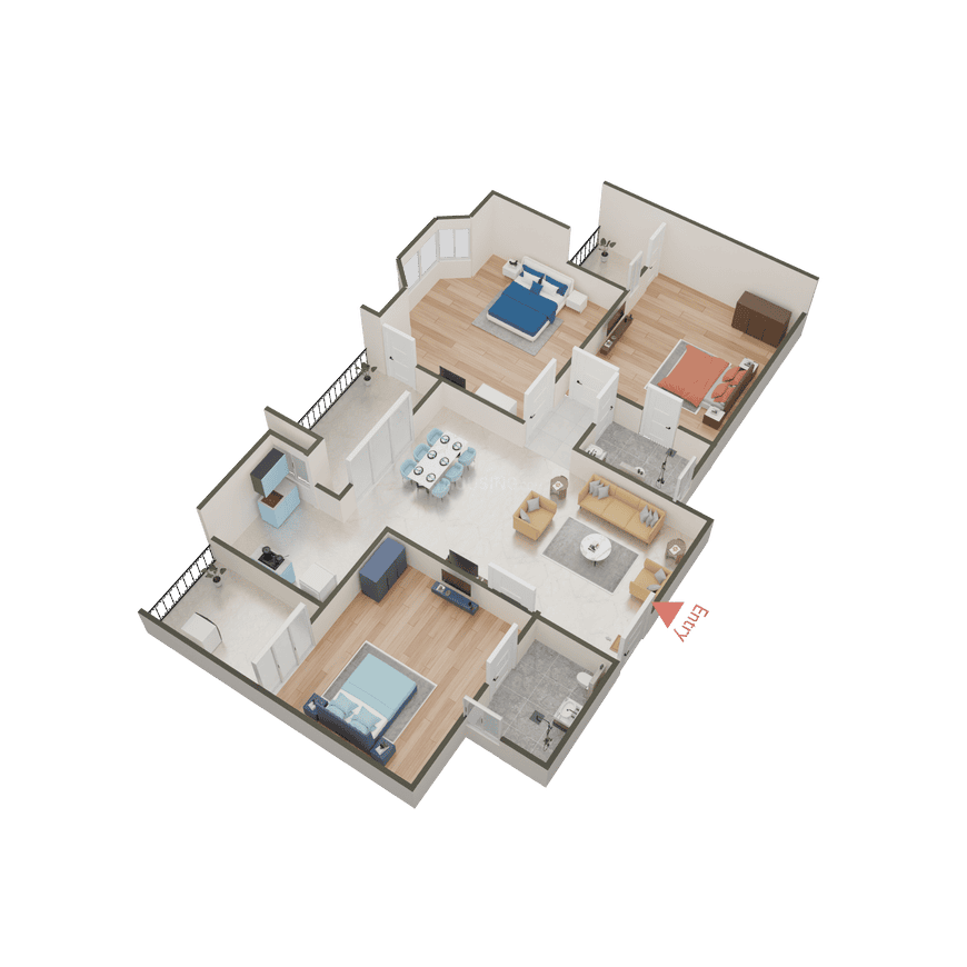 Ajnara Klock Tower - Image 35