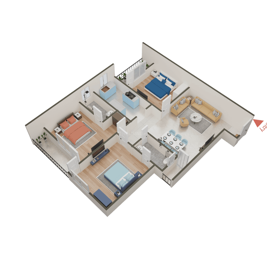 D S Apartments - Image 48