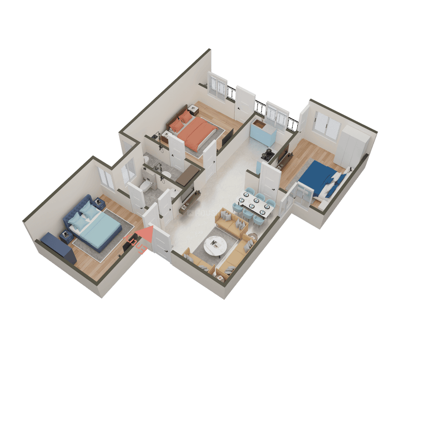 D S Apartments - Image 41