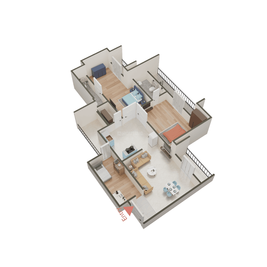 Gaursons Gaur City 1st Avenue - Image 39