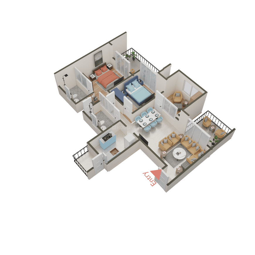 Mahagun Meadows Highrise - Image 37