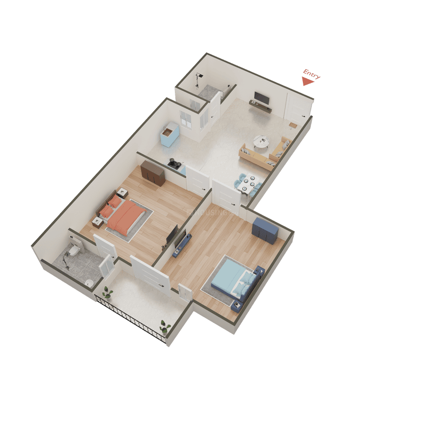 GCM Gomati Apartment - Image 19