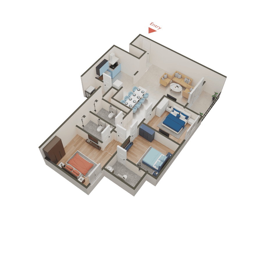 Sobha Manhattan Towers Town Park Phase 2 W 1 And 2 - Image 21
