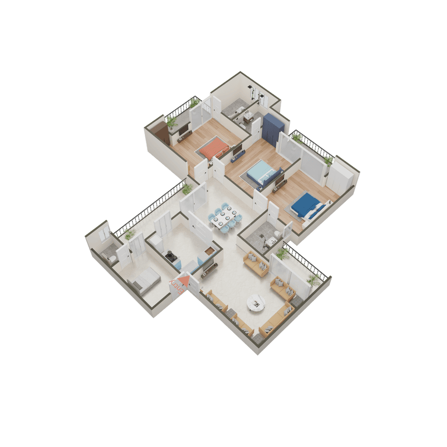 Town White Orchid - Image 35