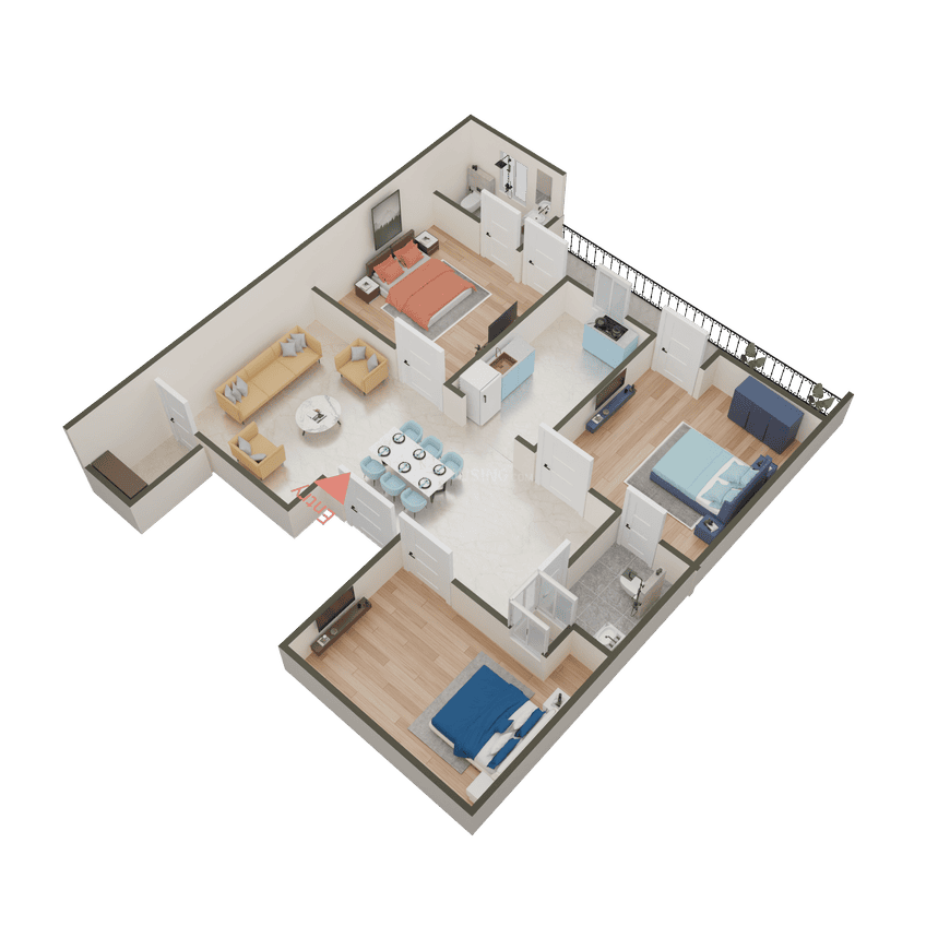 Willowbrook Casa View Apartment 3 - Image 17