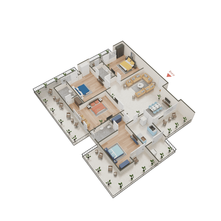 Orchid The Consulate Apartment - Image 34