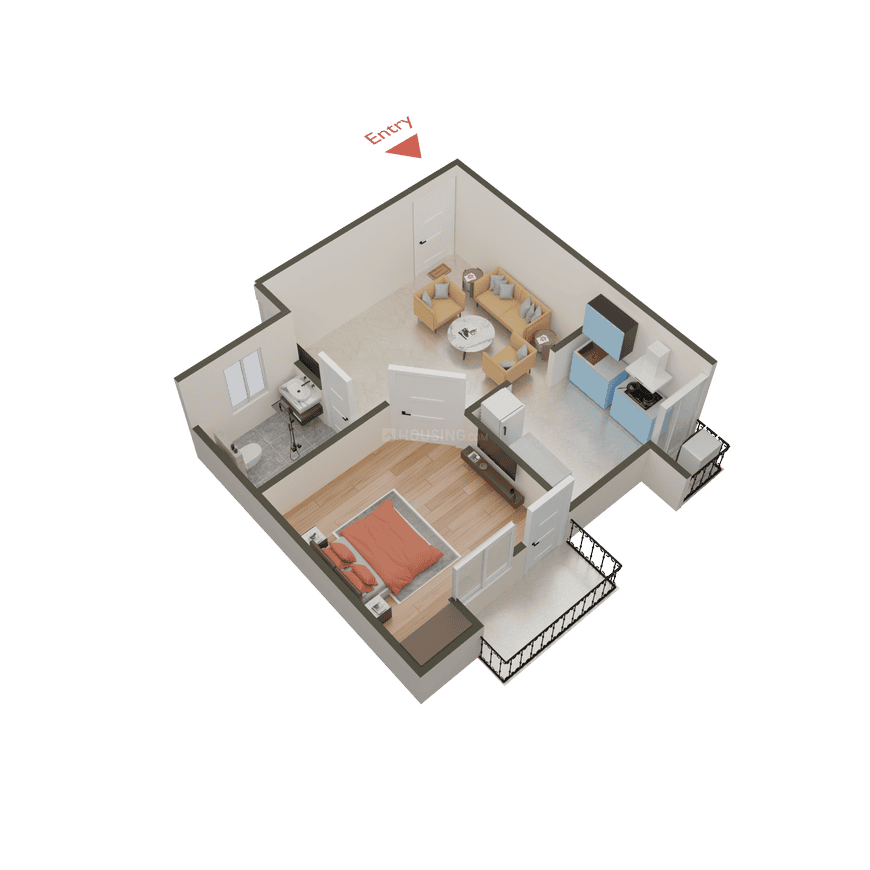 Bliss Saraswati Apartment - Image 15