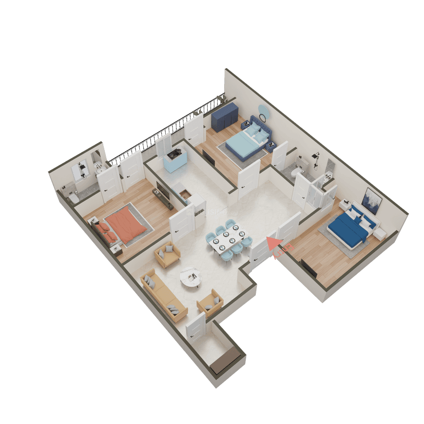 Willowbrook Casa View Apartment 3 - Image 16