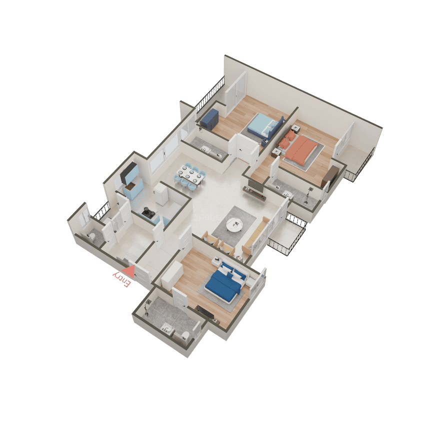 Jaypee Kensington Park Apartments - Image 51