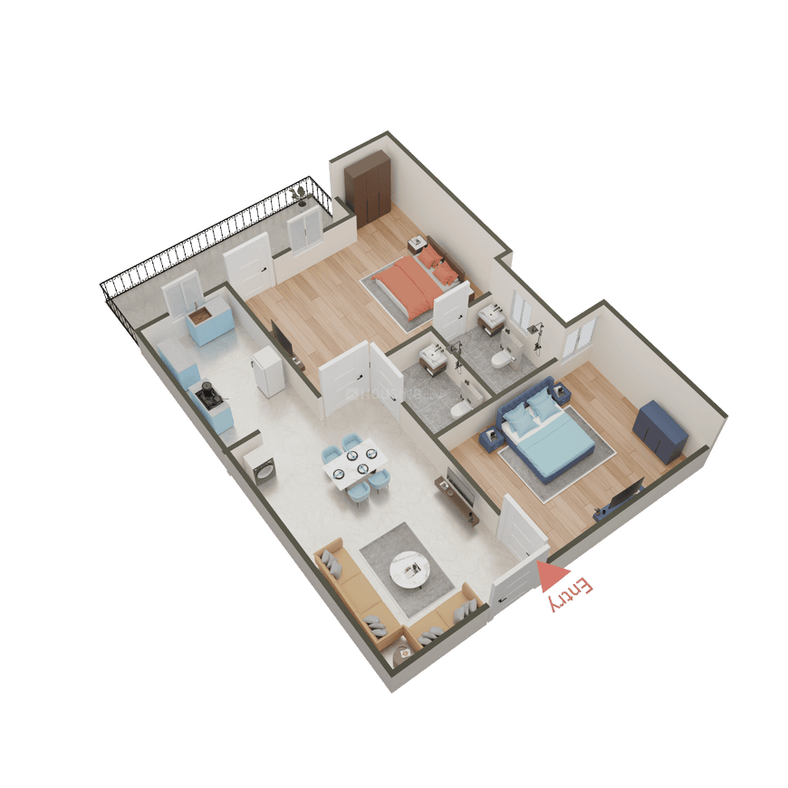 Trivor Urbania Luxury Apartment - Image 21