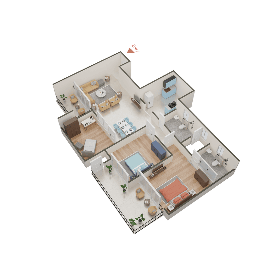 Mahagun Meadows Highrise - Image 31