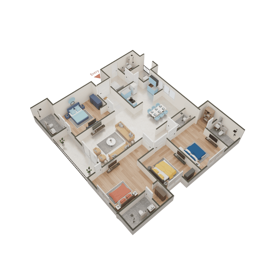 Jaypee Kensington Park Apartments - Image 30