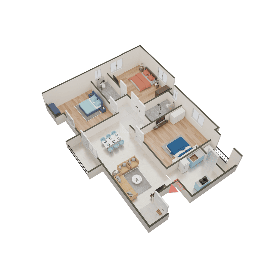 Sun Affordable Flats - Image 72