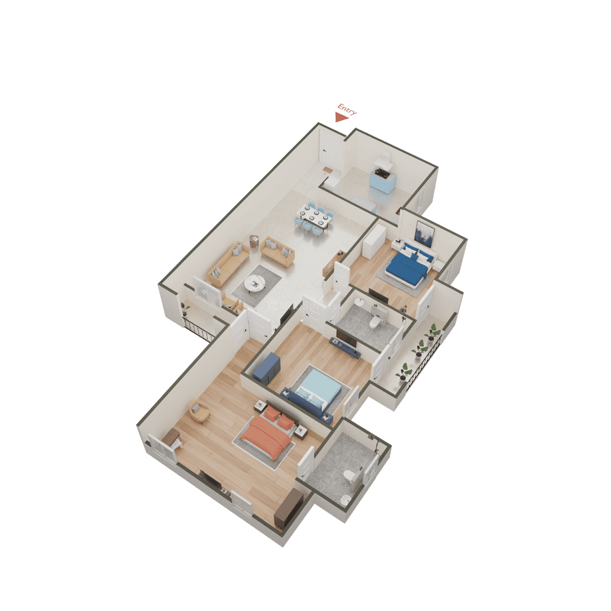 Ansal Fairway Apartment - Image 9