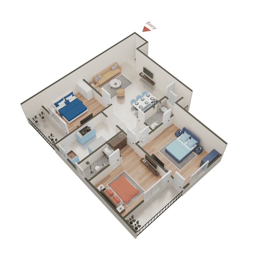 D S Apartments - Image 47