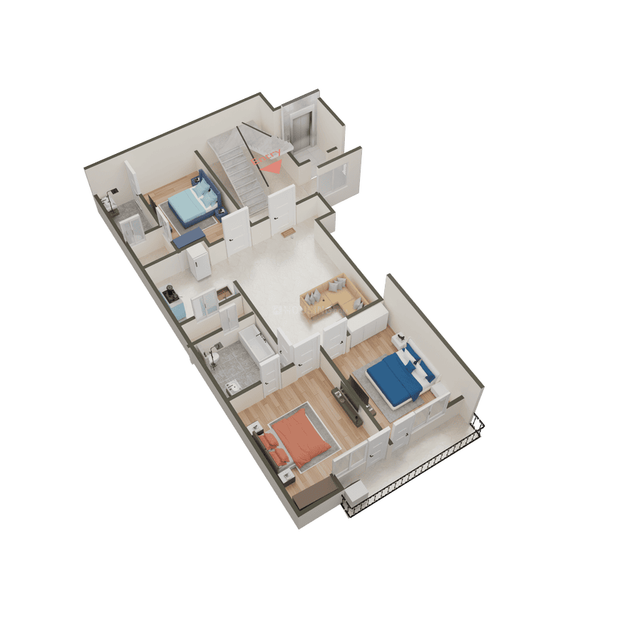 D S Metro View Apartment - Image 26