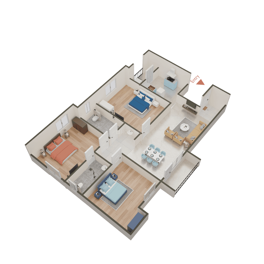 Sun Affordable Flats - Image 71