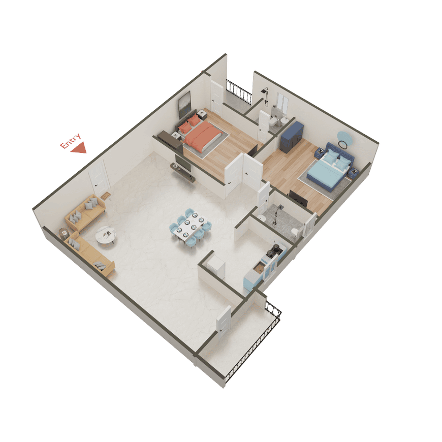 Purvanchal Bhagirathi Apartments - Image 13