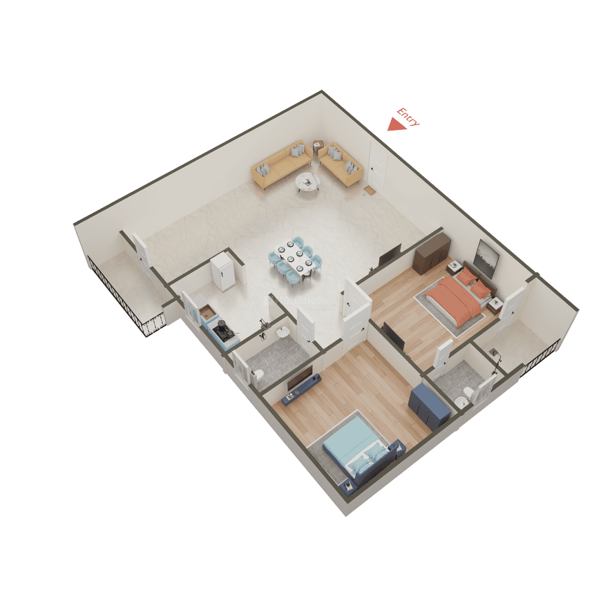 Purvanchal Bhagirathi Apartments - Image 9