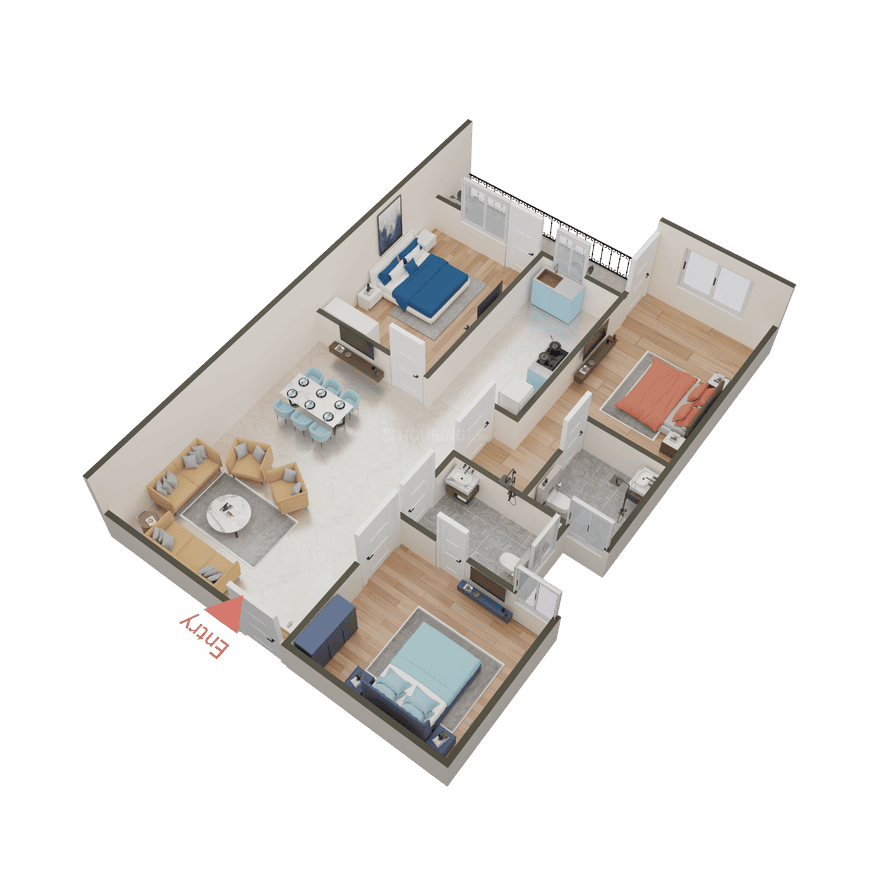 D S Apartments - Image 38