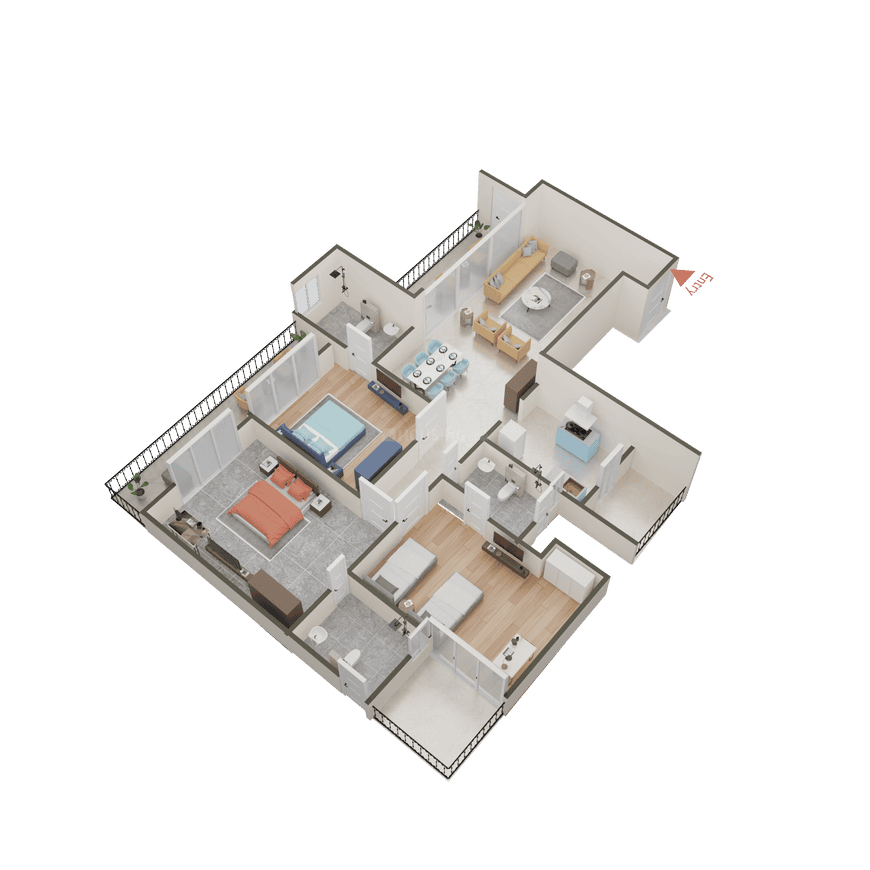 Mahagun Meadows Highrise - Image 40