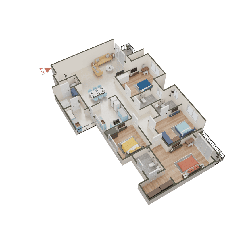 Sobha Royal Pavilion Phase 8 Wing 15 - Image 22