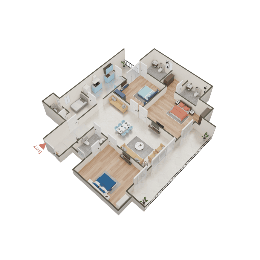 Ajnara Klock Tower - Image 48