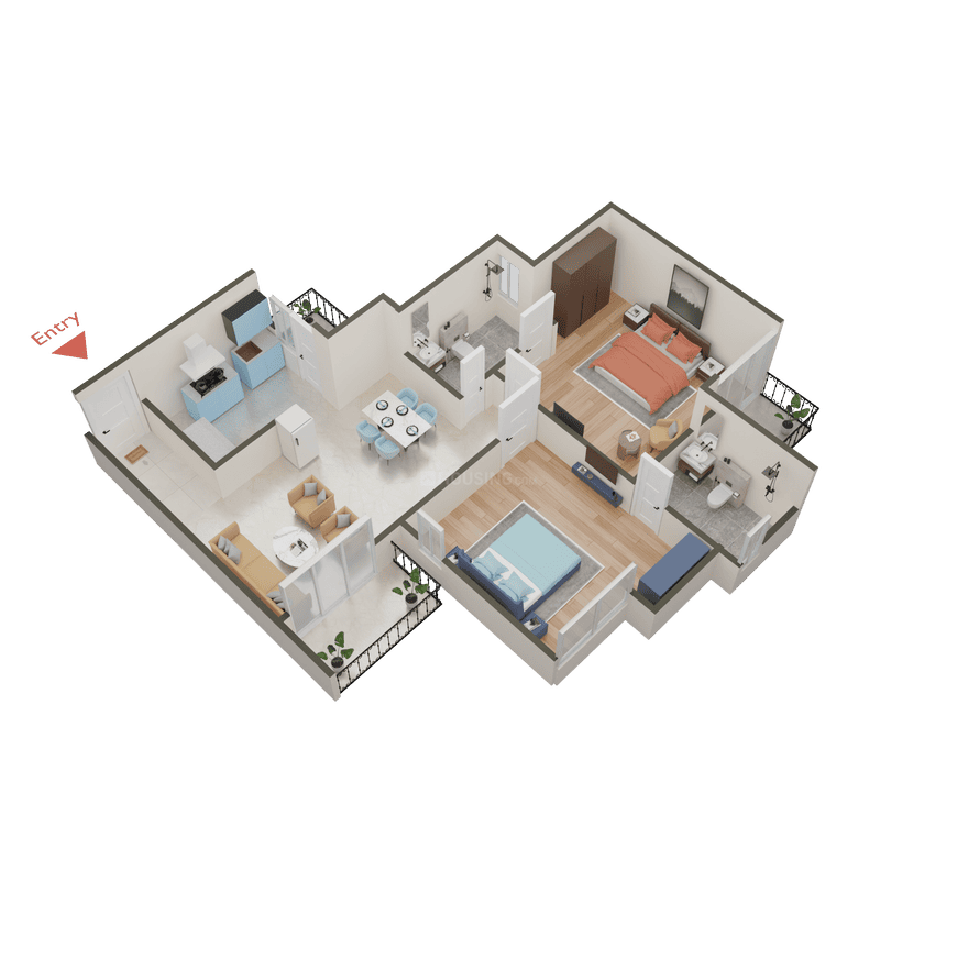 Sikka Kaamya Greens - Image 71