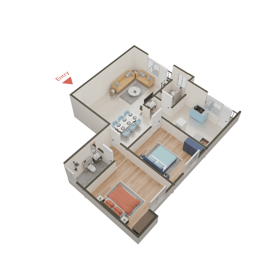 Sun Affordable Flats - Image 57