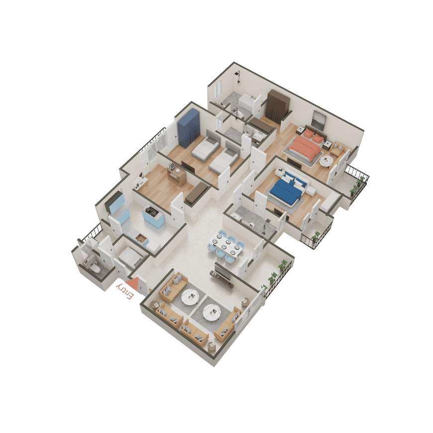 The Antriksh Overseas Apartments - Image 5