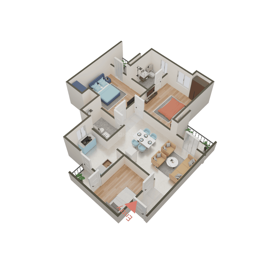 Sikka Kaamya Greens - Image 88