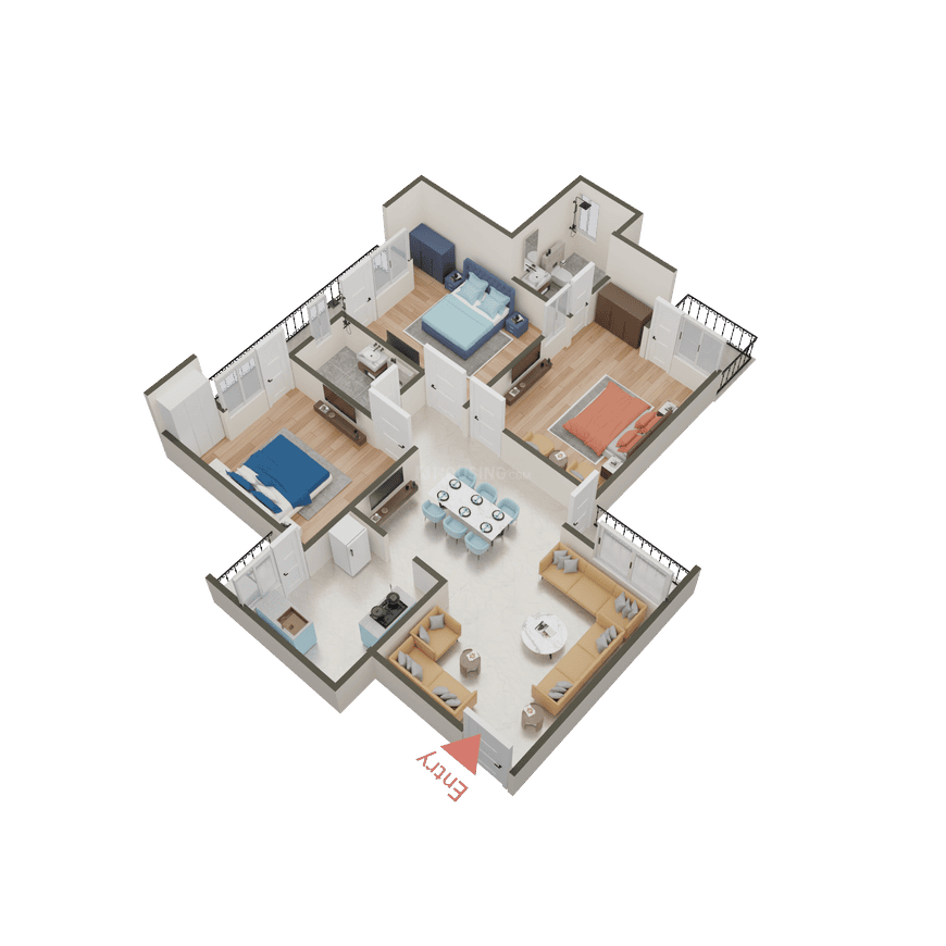 Shatabdi Rail Vihar - Image 14