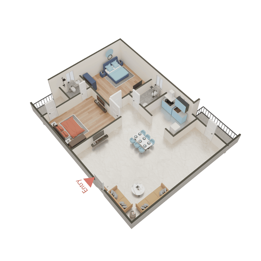 Purvanchal Bhagirathi Apartments - Image 12