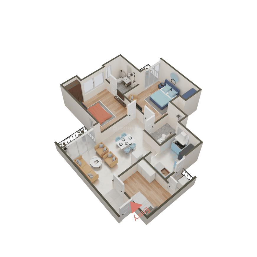 Sikka Kaamya Greens - Image 85