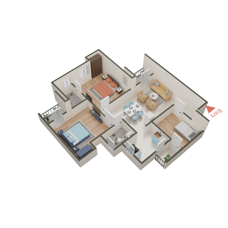 Sikka Kaamya Greens - Image 87