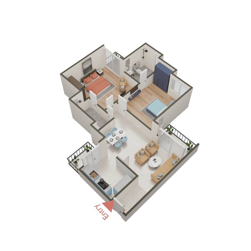 Sikka Kaamya Greens - Image 66